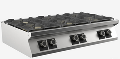 Mareno/ 70 RANGE 120 cm 6 Gas Burner Boiling Top.