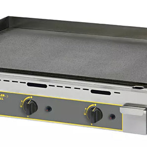 GAS GRIDDLE WITH DECARBONISED STEEL PLATE - 3 COOKING ZONES - Mabrook Hotel Supplies