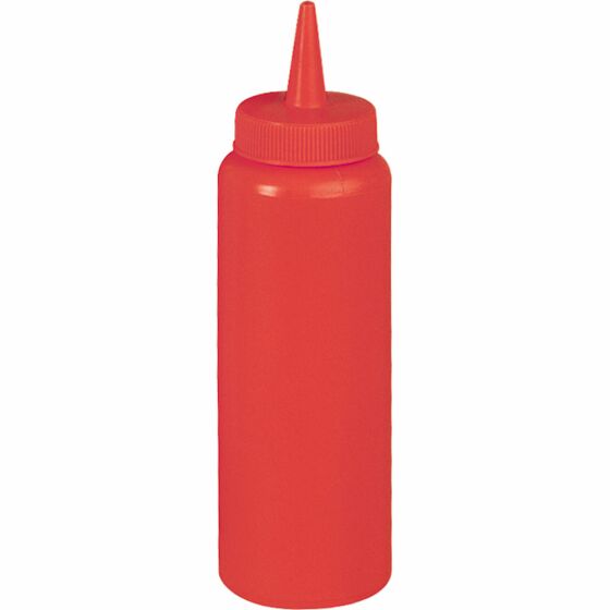 SQUEEZE BOTTLE DISPENSER, RED - 250 ML - Mabrook Hotel Supplies