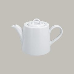 RAK ACCESS TEA POT WITH LID WHITE, DIM (DXH) CM : 10.5 X 11.5, CAP.: 17 OZ/ 45 CL. - Mabrook Hotel Supplies