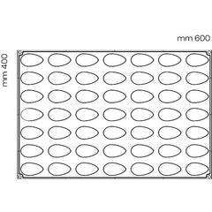PAVONI PROFESSIONAL MOULD "QUENELLE ROUND" - Mabrook Hotel Supplies