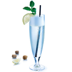 "VERTIGE STEMMED GLASS, CAP: 35CL/12 OZ, DIA: 6.6CM, HEIGHT:2" - Mabrook Hotel Supplies