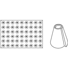 PAVONI  CONO MIGNON PX022 - Mabrook Hotel Supplies