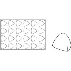 PAVONI PROFESSIONAL MOULD "TRILO" - Mabrook Hotel Supplies