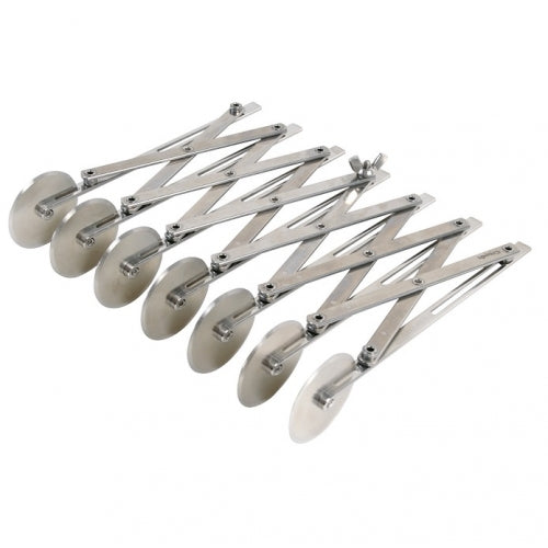 PIZZA CUTTER. 55MM DIA, 7 WHEELS, S/S. - Mabrook Hotel Supplies