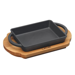 LAVA RECTANGULAR CAST IRON DISH - Mabrook Hotel Supplies