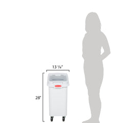 Rubbermaid ProSave Ingredient Bin - White 79 Ltr - Mabrook Hotel Supplies