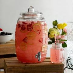 TABLECRAFT BEVERAGE DISPENSER BEEHIVE GLASS 9L - Mabrook Hotel Supplies