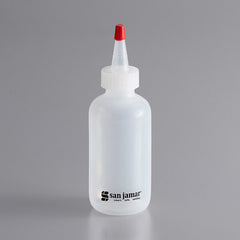 SAN JAMAR CLEAR SQUEEZE BOTTLE - 4 OZ - Mabrook Hotel Supplies