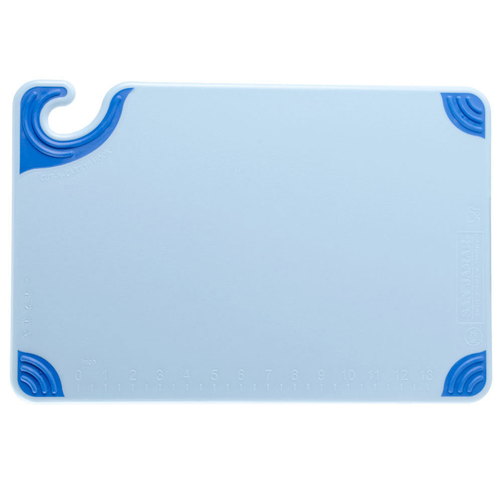 SAN JAMAR SAF-T-GRIP CUTTING BOARD BLUE - 38*50*11 CM - Mabrook Hotel Supplies