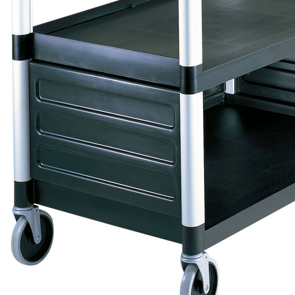 CAMBRO, BUS CART SINGLE PANEL SET - BLACK - Mabrook Hotel Supplies