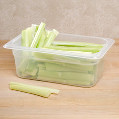 Cambro, GN 1/4 Polypropylene food pan, WHITE - Mabrook Hotel Supplies