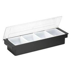 CONDIMENT DISPENSER 4 COMPARTMENTS - Mabrook Hotel Supplies