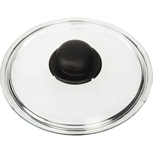 STEEL LID WITH BLACK KNOB - Mabrook Hotel Supplies