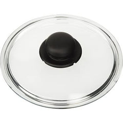 STEEL LID WITH BLACK KNOB - Mabrook Hotel Supplies
