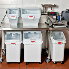 Rubbermaid ProSave Ingredient Bin - White 79 Ltr - Mabrook Hotel Supplies