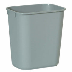 RUBBERMAID WASTEBASKET SMALL 13 QT GRAY - Mabrook Hotel Supplies