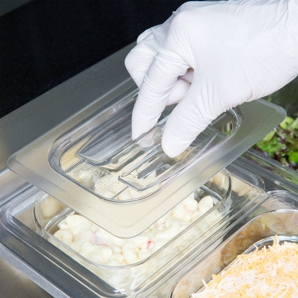 Cambro, GN 1/8 Polycarbonate Lid and Drain Shelf , CLEAR - Mabrook Hotel Supplies