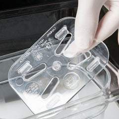 Cambro, GN 1/8 Polycarbonate Lid and Drain Shelf , CLEAR - Mabrook Hotel Supplies