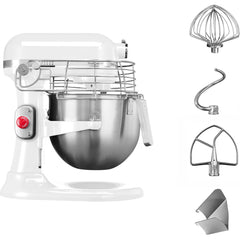 KITCHENAID PROFESSIONAL STAND MIXER 6.9L - WHITE - Mabrook Hotel Supplies