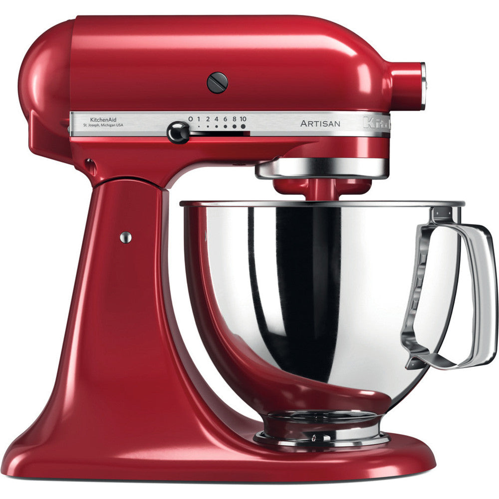 KitchenAid ARTISAN 4.8 L Tilt-Head Stand Mixer - Empire Red - Mabrook Hotel Supplies