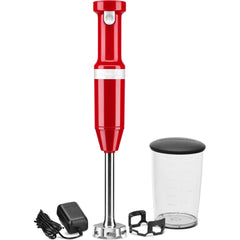 KITCHENAID CORDLESS HAND BLENDER 5KHBBV53 - EMPIRE RED - Mabrook Hotel Supplies