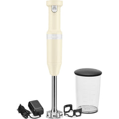 KITCHENAID CORDLESS HAND BLENDER 5KHBBV53 - ALMOND CREAM - Mabrook Hotel Supplies