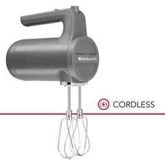 KITCHENAID CORDLESS HAND MIXER 5KHMB732 - CHARCOAL GREY - Mabrook Hotel Supplies