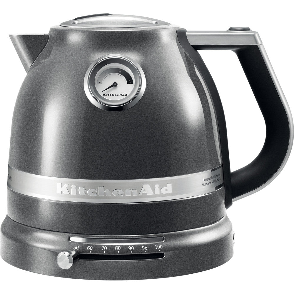 KITCHENAID ARTISAN KETTLE 1.5L- MEDALLION SILVER - Mabrook Hotel Supplies