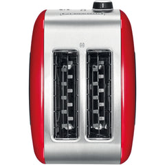 KITCHENAID TOASTER 2 SLICE AUTOMATIC 5KMT221- EMPIRE RED - Mabrook Hotel Supplies