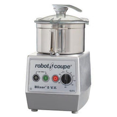 ROBOT COUPE 5.5 LTR CAPACITY S/S BOWL WITH HANDLE BLIXER 5 PLUS MACHINE - Mabrook Hotel Supplies