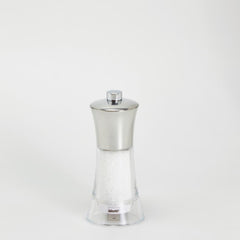 BISETTI ACRYLIC SALT MILL HEAD STEEL - 13 CM - Mabrook Hotel Supplies