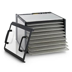 Excalibur 9-tray, Stainless Steel, 26hr Timer, Clear Door - Mabrook Hotel Supplies