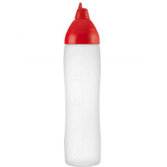 NON DRIP RED 50 CL./ 17OZ SAUCE DISPENSER - Mabrook Hotel Supplies