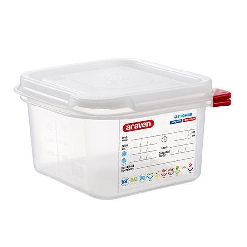 Airtight Container Polypropylene GN 1/6 - Mabrook Hotel Supplies