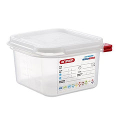 Airtight Container Polypropylene GN 1/6 - Mabrook Hotel Supplies