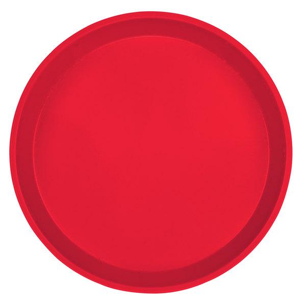 "ROUND CAMTRAY 10 inches, COLOUR: RED" - Mabrook Hotel Supplies