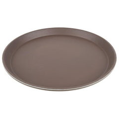CAMBRO CAMTREAD ROUND TRAYS COLOR:TAVERN TAN ,DIM:28 CM - Mabrook Hotel Supplies