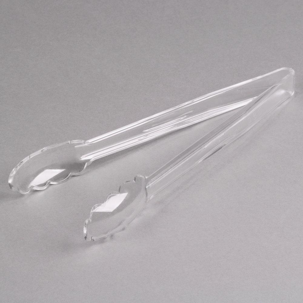 POLYCARBONATE TONG SIZE:30.5 Cm SCALLOP GRIP SURFACE COLOR: - Mabrook Hotel Supplies