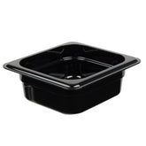Cambro, GN 1/6 Polycarbonate food pan,BLACK - Mabrook Hotel Supplies