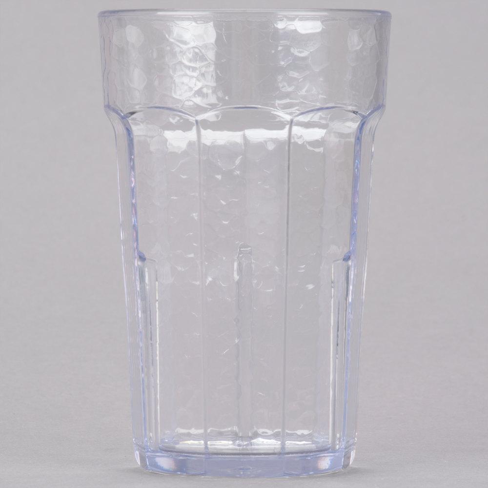 CAMBRO "LAGUNA" CLEAR PLASTIC TUMBLER 8 OZ - Mabrook Hotel Supplies