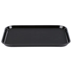 RECTANGULAR TRAY POLYTREAD 14”x18” – BLACK SATIN - Mabrook Hotel Supplies