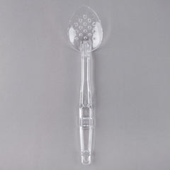 "POLYCARBONATE PERFORATED SPOON, SIZE:32.7 Cm." - Mabrook Hotel Supplies