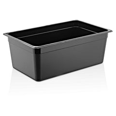PAN 1/1 200MM ,POLYCARBONATE,COLOR:BLACK - Mabrook Hotel Supplies