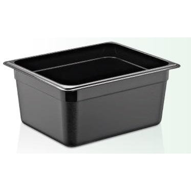 PAN 1/2 150 MM,POLUCARBONATE,COLOR:BLACK - Mabrook Hotel Supplies