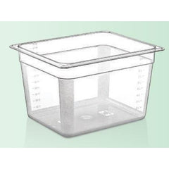 PAN 1/2 200MM ,POLYCARBONATE,COLOR:TRANSPARENT - Mabrook Hotel Supplies