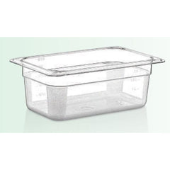 PAN 1/4 100MM ,POLYCARBONATE,COLOR:TRANSPARENT - Mabrook Hotel Supplies