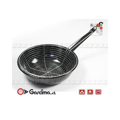 ENAMELLED FRYER WITH GARCIMA HANDLE - 26 CM - Mabrook Hotel Supplies