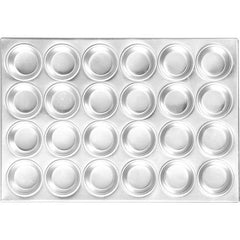 "MUFFIN PAN, 24 cup/3 oz, 20-1/2”x14”w FRAME,HEAVY-DUTY, SEAM" - Mabrook Hotel Supplies