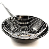 ENAMELLED FRYER WITH GARCIMA HANDLE - 26 CM - Mabrook Hotel Supplies